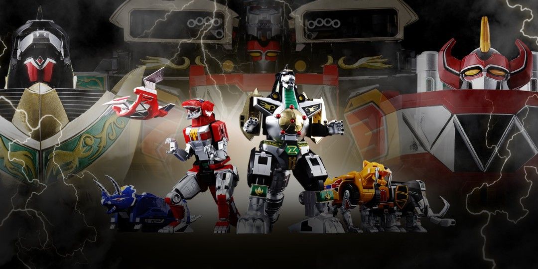 Soul of chogokin thunder megazord top