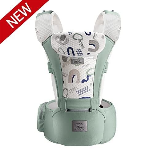 Bebamour Baby Carrier 3 36 Months 6 in 1 Baby Carrier Hip Seat