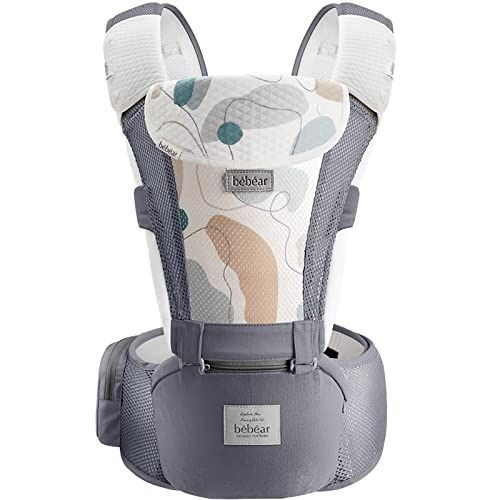 Bebamour Baby Carrier 3 36 Months 6 in 1 Baby Carrier Hip Seat
