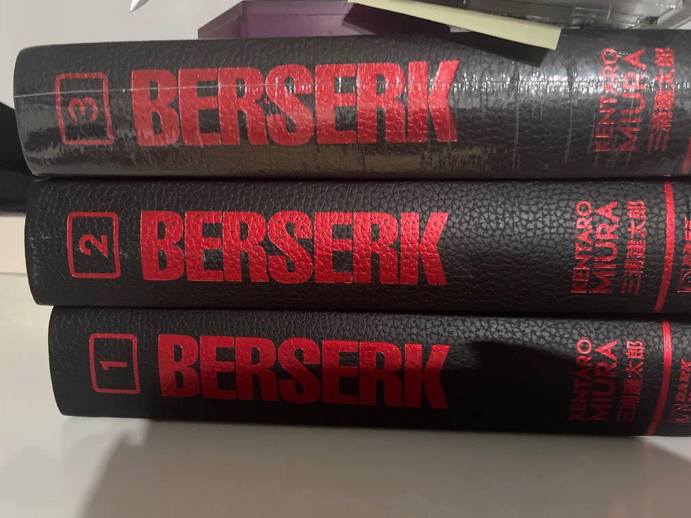 Berserk Deluxe Manga (Vol. 1,2), Hobbies & Toys, Books & Magazines ...