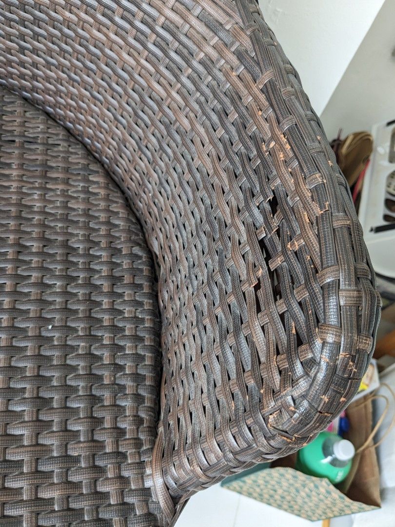 Big outdoor chairs, Furniture & Home Living, Outdoor Furniture on Carousell