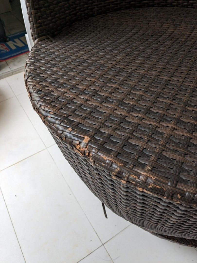 Big outdoor chairs, Furniture & Home Living, Outdoor Furniture on Carousell