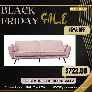 BLACK FRIDAY SALE OF SOFA BED!!!! 15% OFF!!