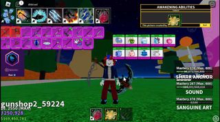 Blox Fruit Account Lv:2450 (Max), Cyborg race Awakeining Tier 10, Cursed  Dual Katana, Hallow Scythe, Soul Guitar, Unverified Account, Instant  Delivery⭐