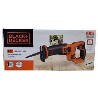 BLACK+DECKER 20-Volt MAX Lithium-Ion Bare Reciprocating Saw - Model #  BDCR20B