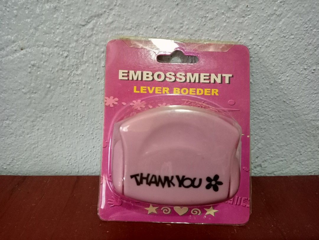 Border Embosser, Hobbies & Toys, Stationary & Craft, Craft Supplies