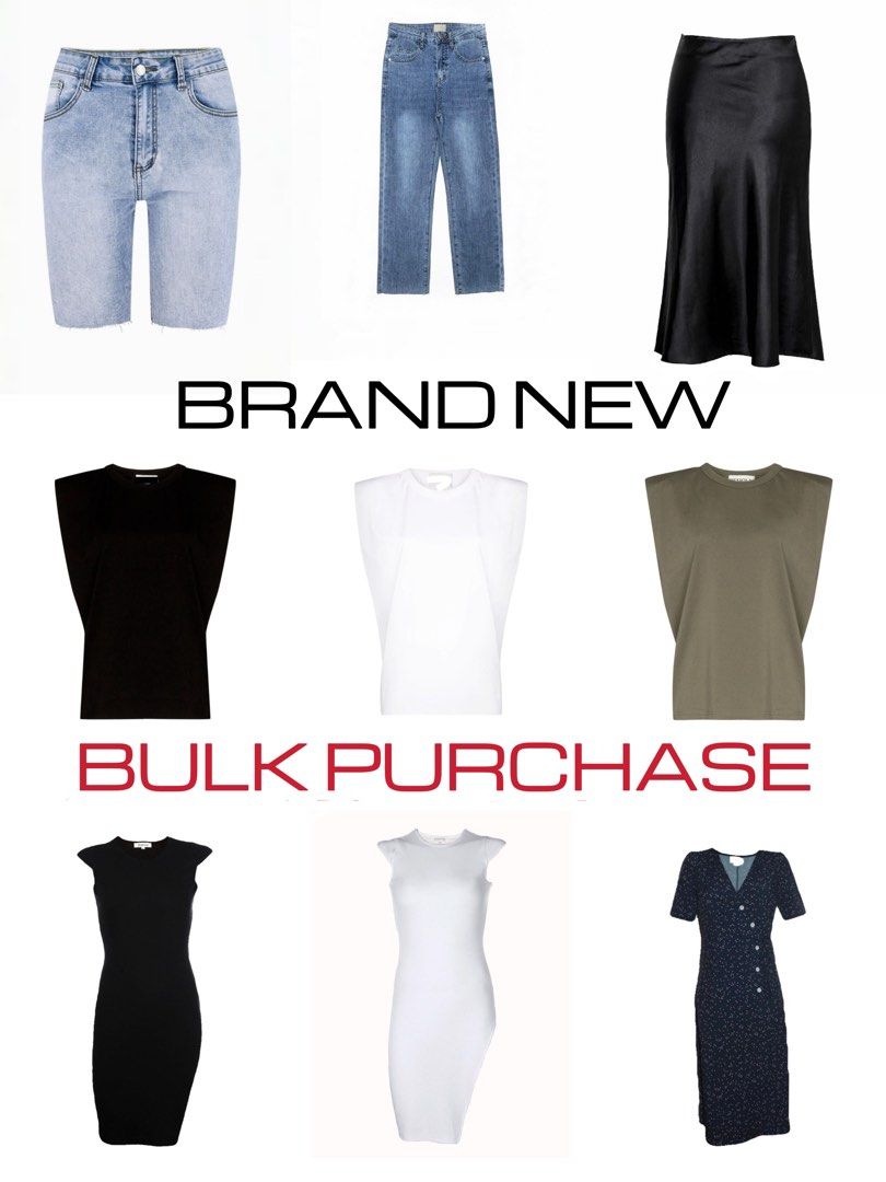 BRAND NEW CLOTHING FOR BULK PURCHASE WHOLESALE WOMEN S CLOTHING