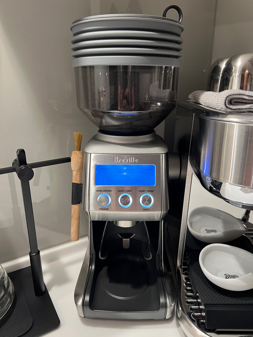 Breville Coffee Grinder Pro almost new like, 家庭電器, 廚房電器, 咖啡機及咖啡壺