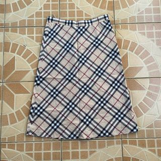Burberry Plaid Skirt