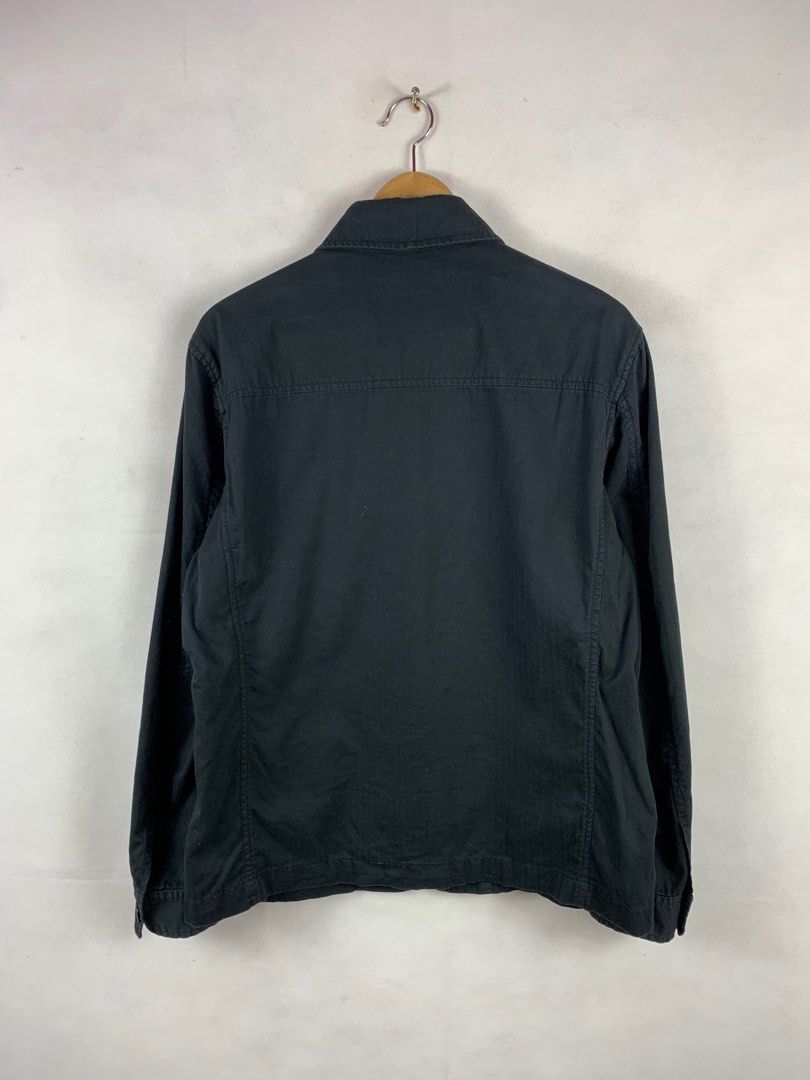 CALVIN KLEIN DOUBLE POCKET ZIPPER LIGHT JACKET, Men's Fashion, Tops