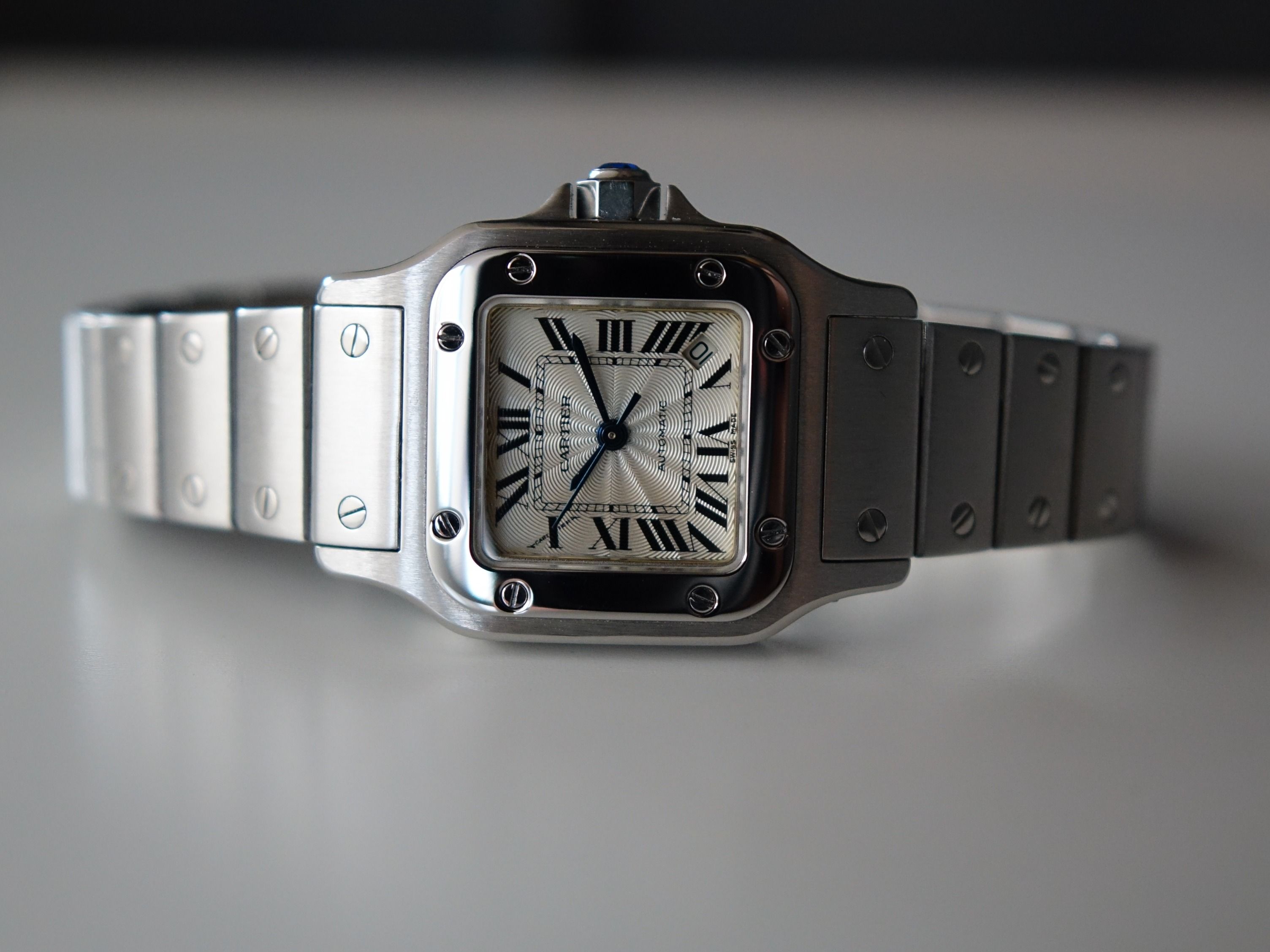 Cartier Santos Galbee 2423 ladies W20044D6 full set Luxury