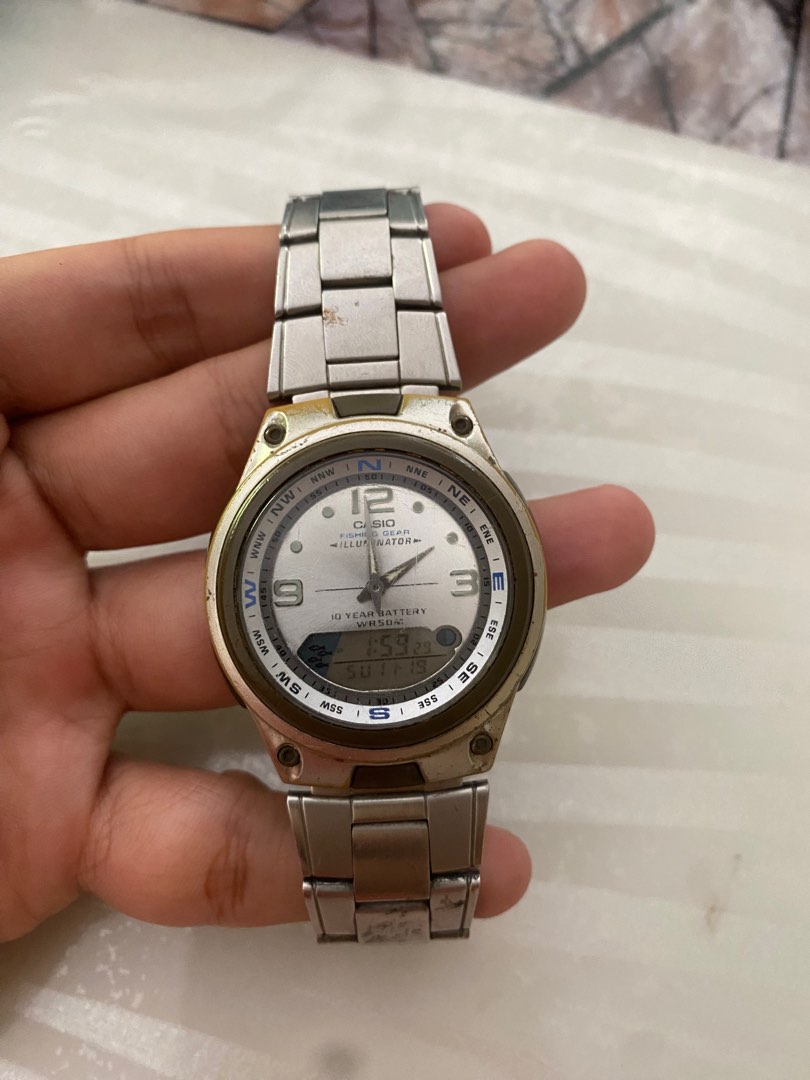 CASIO FISHING GEAR ILLUMINATOR Men s Fashion Watches