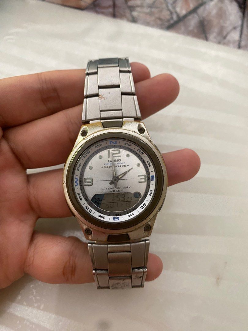 Harga jam casio fishing hotsell gear illuminator