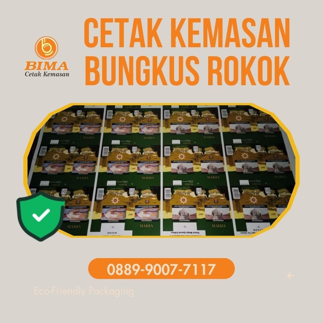 Cetak Kemasan Bungkus Rokok Custom Murah Solo, Call / WA : 0889-9007 ...