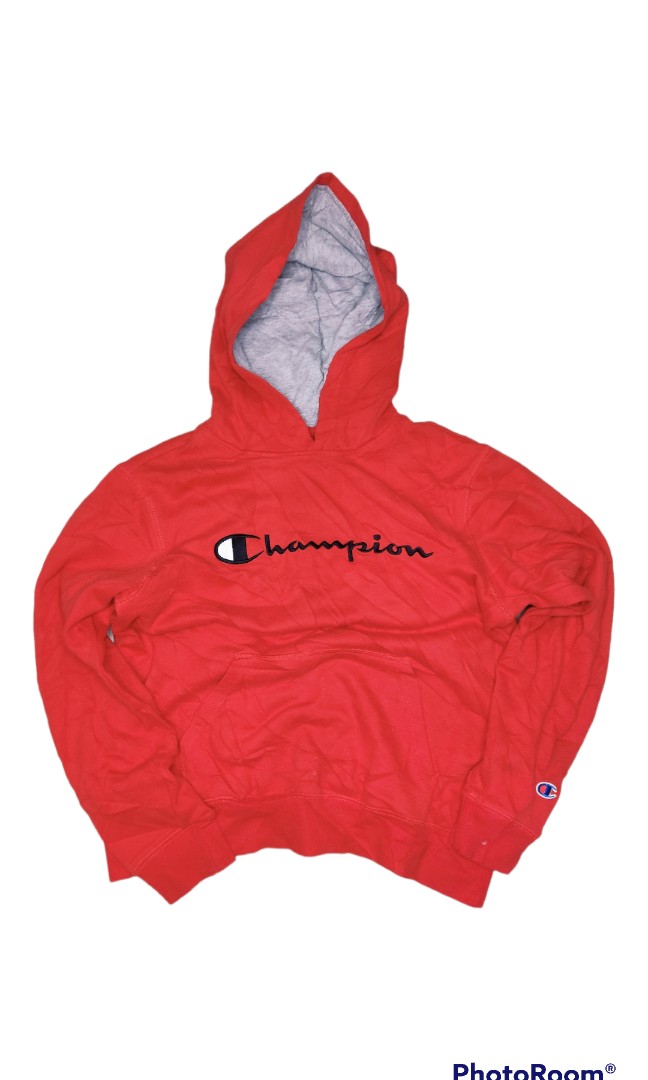 CHAMPION HOODIE, Men's Fashion, Coats, Jackets and Outerwear on Carousell