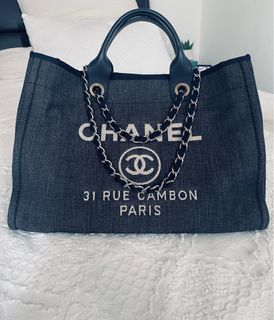 Chanel Biarritz Tote, Women's Fashion, Bags & Wallets, Shoulder Bags on  Carousell