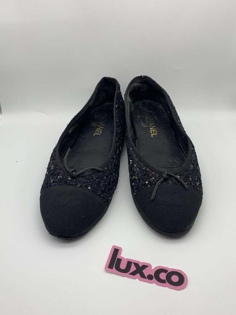 chanel-flats-luxury-sneakers-footwear-on-carousell