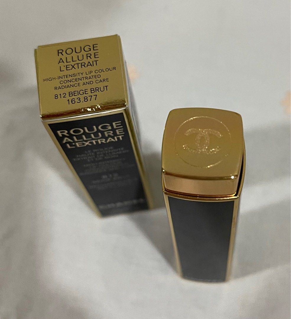 CHANEL Rouge Allure L'Extrait Exclusive Creation (812 - Beige Brut), Beauty  & Personal Care, Face, Makeup on Carousell