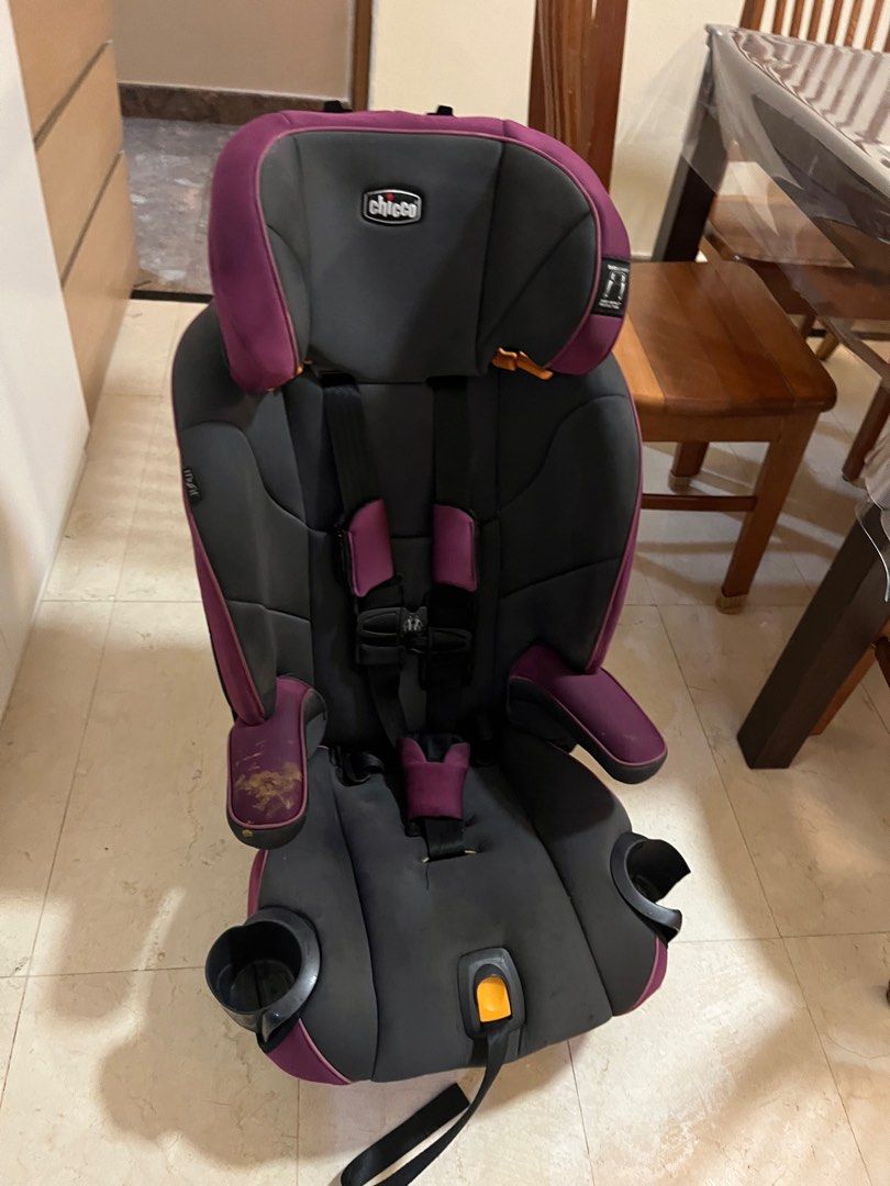 Chicco MyFit Harness Booster Car Seat Gardenia Babies Kids