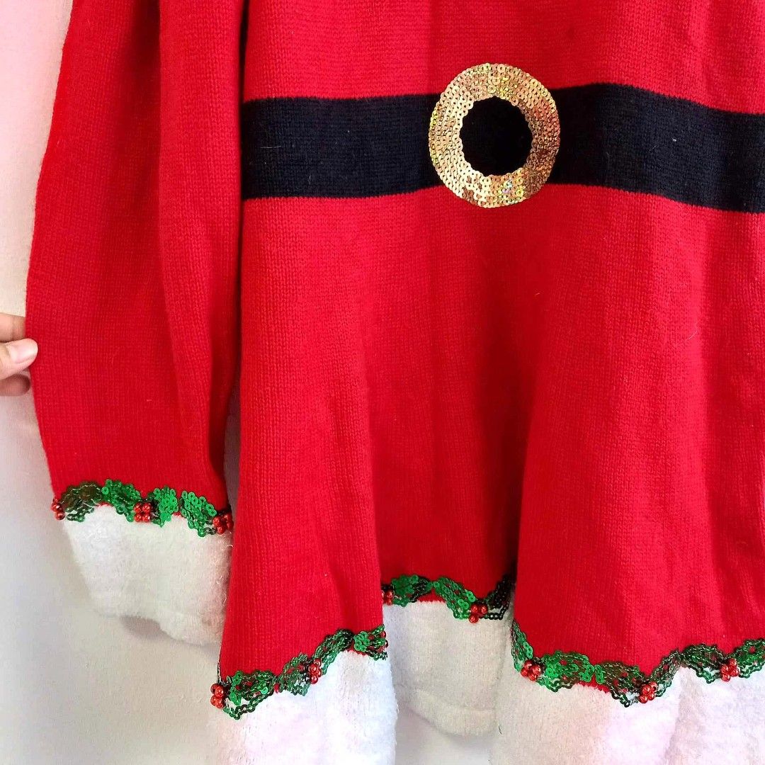 Christmas Santa Dress (Category: Dresses) located in Makati City. Submitted by sweaterdaysph (Listing ID 1267352108, Image 2). Description: Best fits XL-XXL frames..