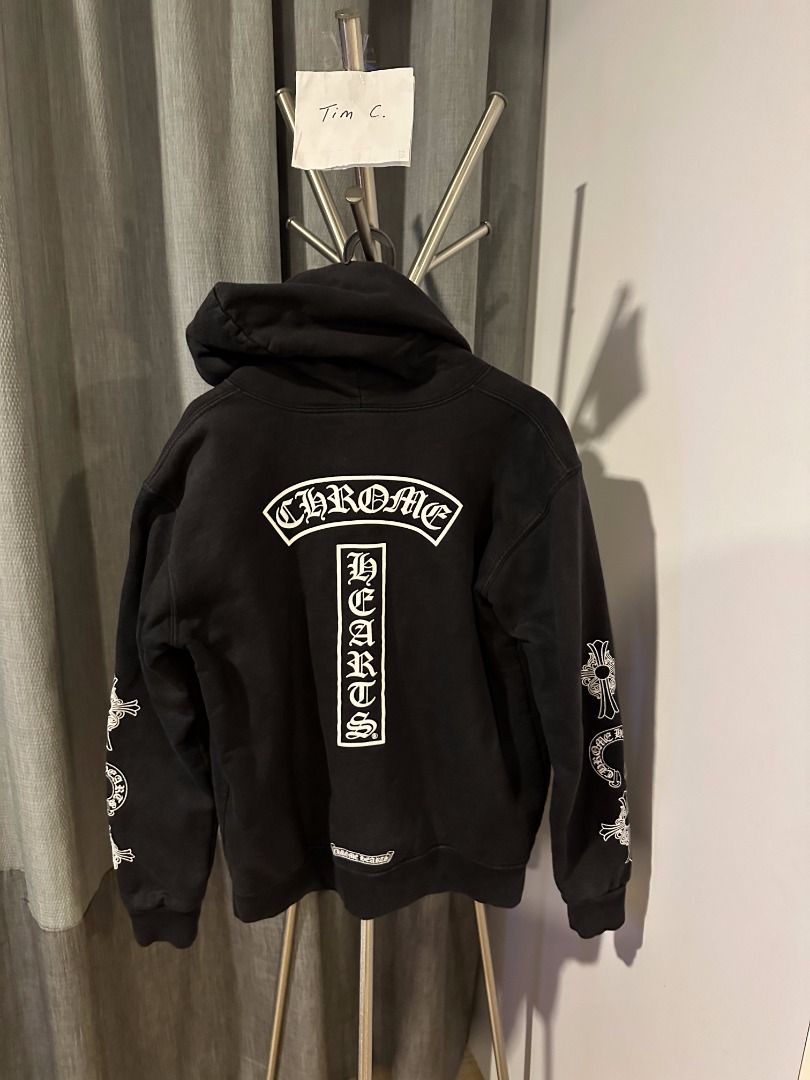 Chrome hearts zip hoodie 2025