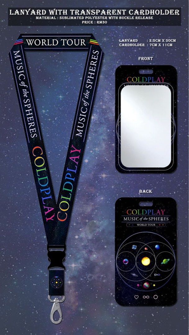 Coldplay merchandise (Malaysia), Everything Else, Others on Carousell