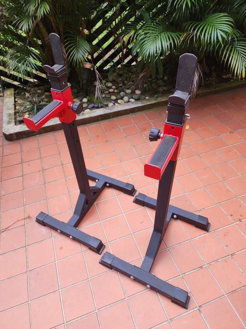 Complete Barbell Set and Rack, Sports Equipment, Exercise & Fitness