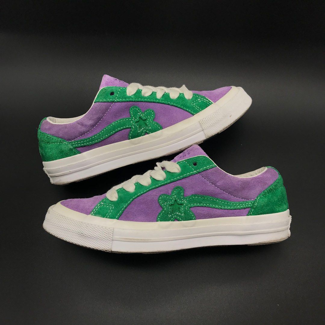 Converse Golf Le Fleur x One Star Ox Purple Heart