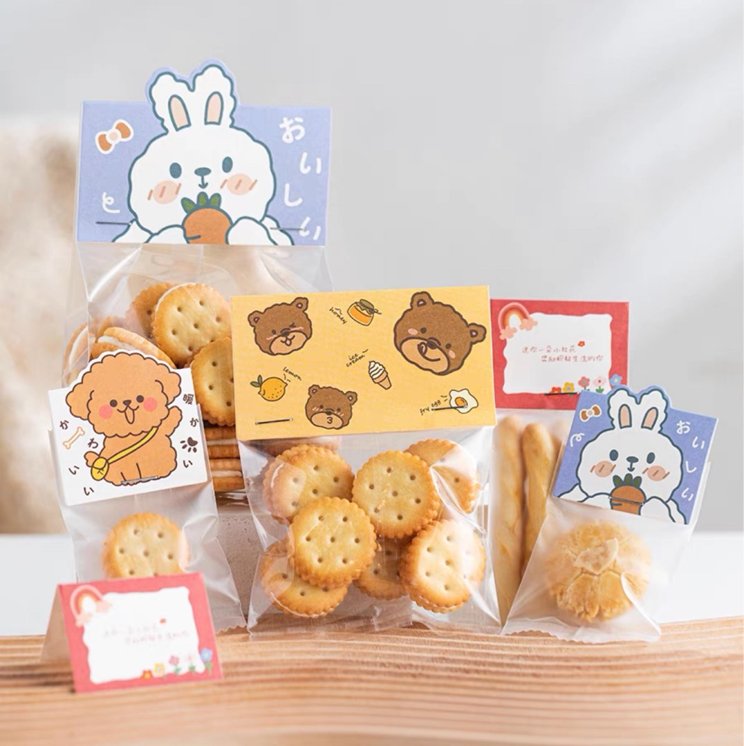 Cookie bag set *100 sets, Furniture & Home Living, Kitchenware