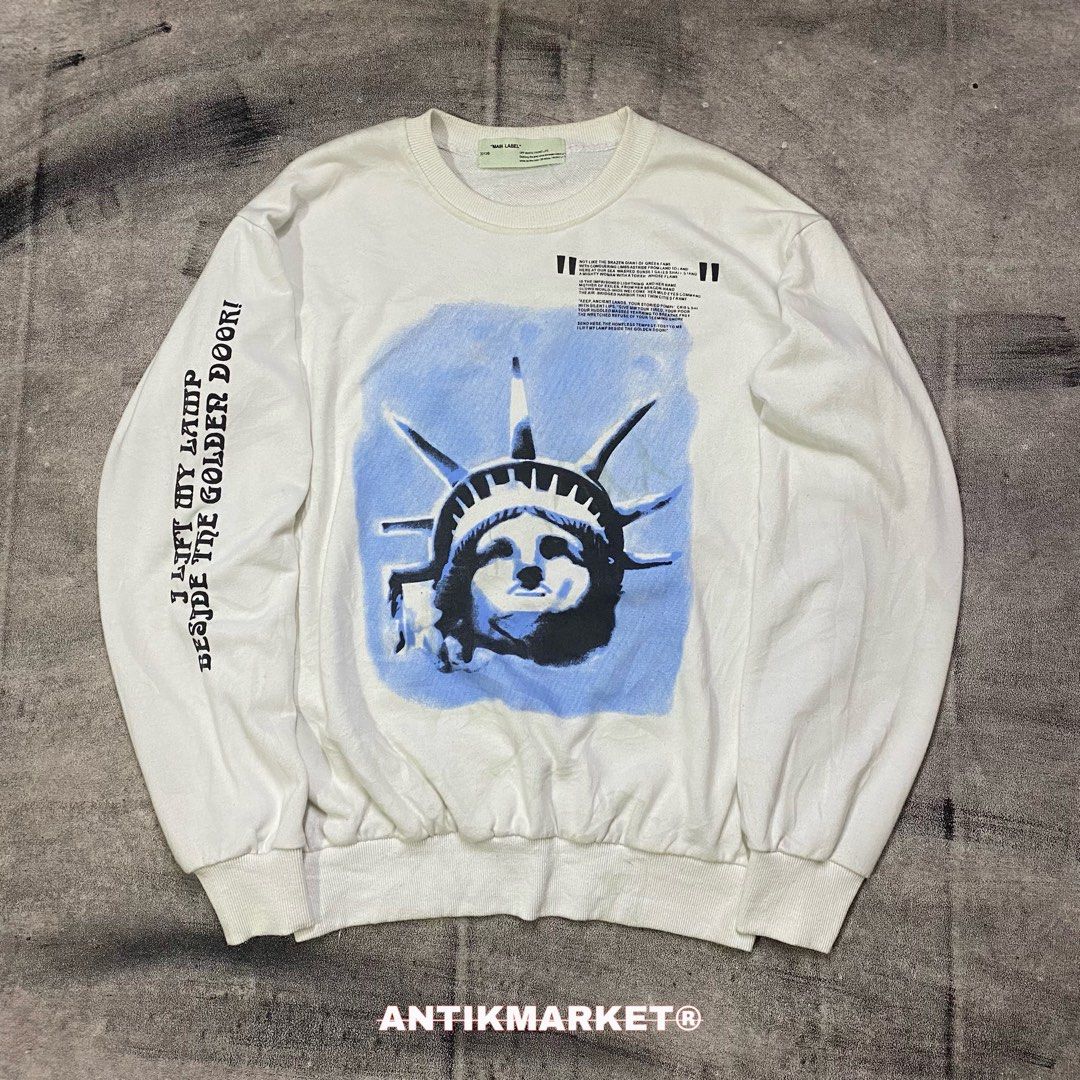 Off white liberty crewneck shop