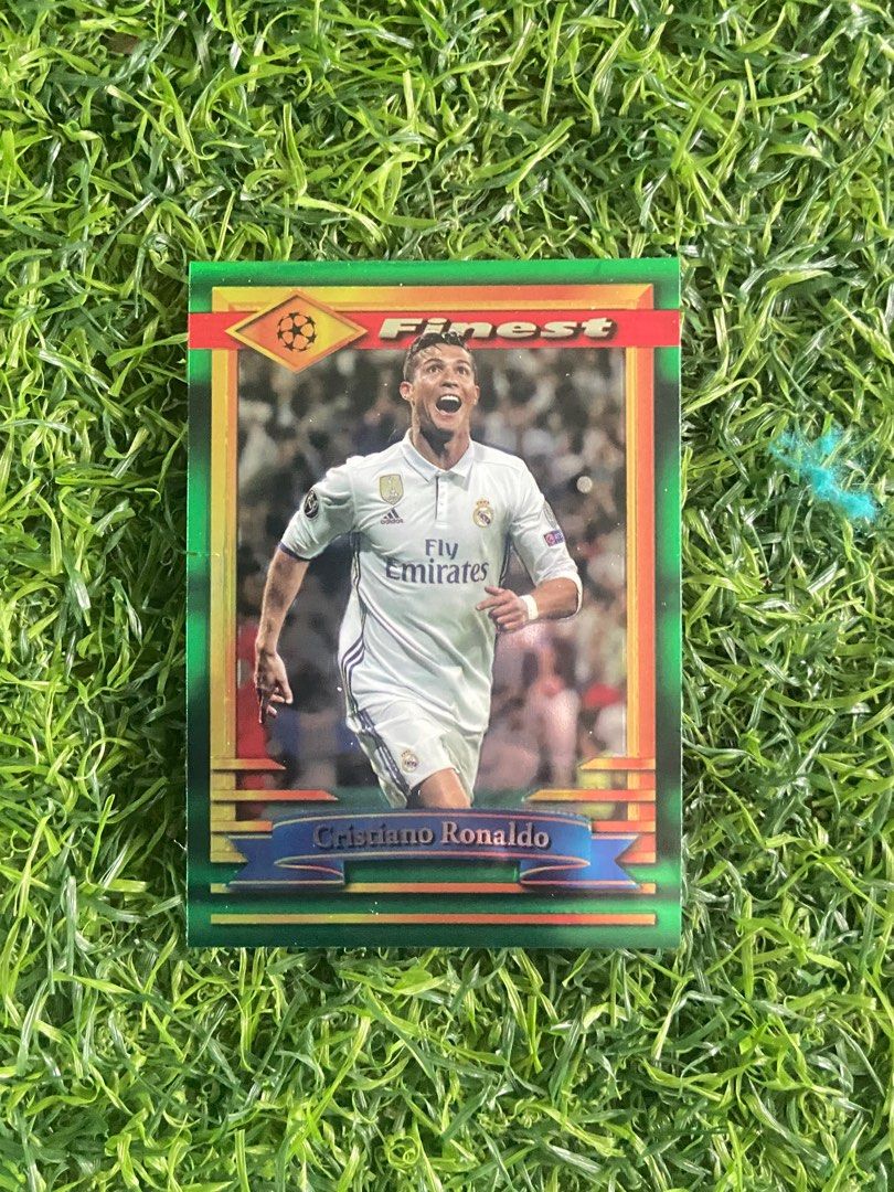 Cristiano Ronaldo Topps Finest Flashback, Hobbies & Toys, Toys & Games