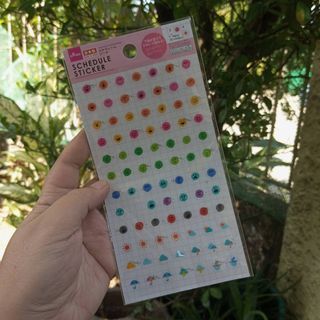 DAISO Schedule Sticker