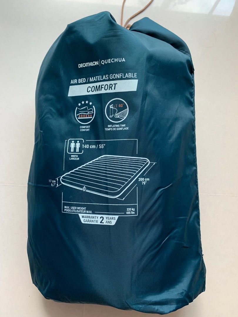 Double airbed decathlon discount