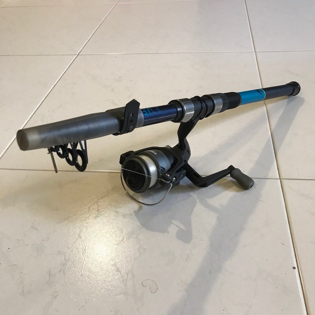 Decathlon CAPERLAN UFISH 240 Telescopic Fishing Rod & Reel