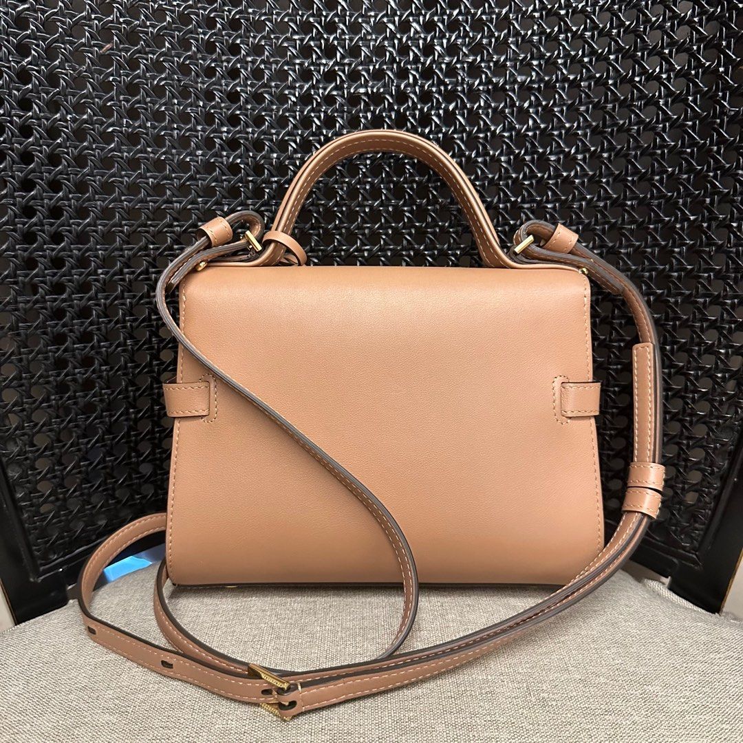 Delvaux Tempete Mini Beige