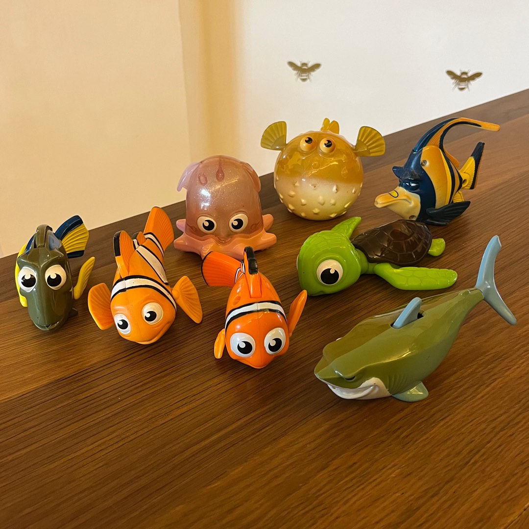 Mcdonald's finding sale nemo toys