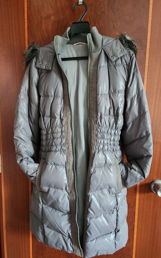 Dkny quilted store leather jacket