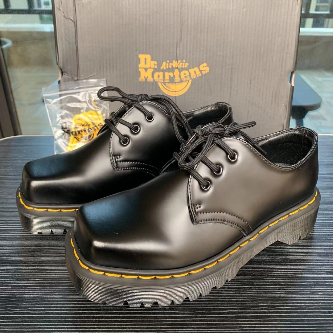 Dr martens thick sole hot sale shoe