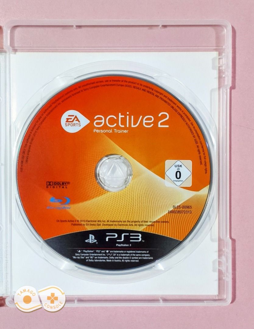 EA Sports Active 2 PS3 Game ENGLISH Language CIB Complete