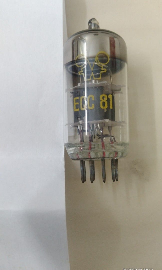 Tube Électronique NOS EL81 - Philips/Mazda/RCA/Siemens - Neuf (Ouvert Pour Photo)