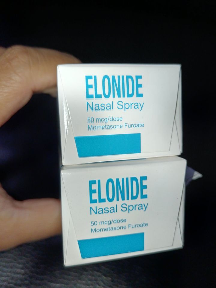 Elonide Nasal Spray 140 Doses 50mcg Expired 2025, Beauty & Personal