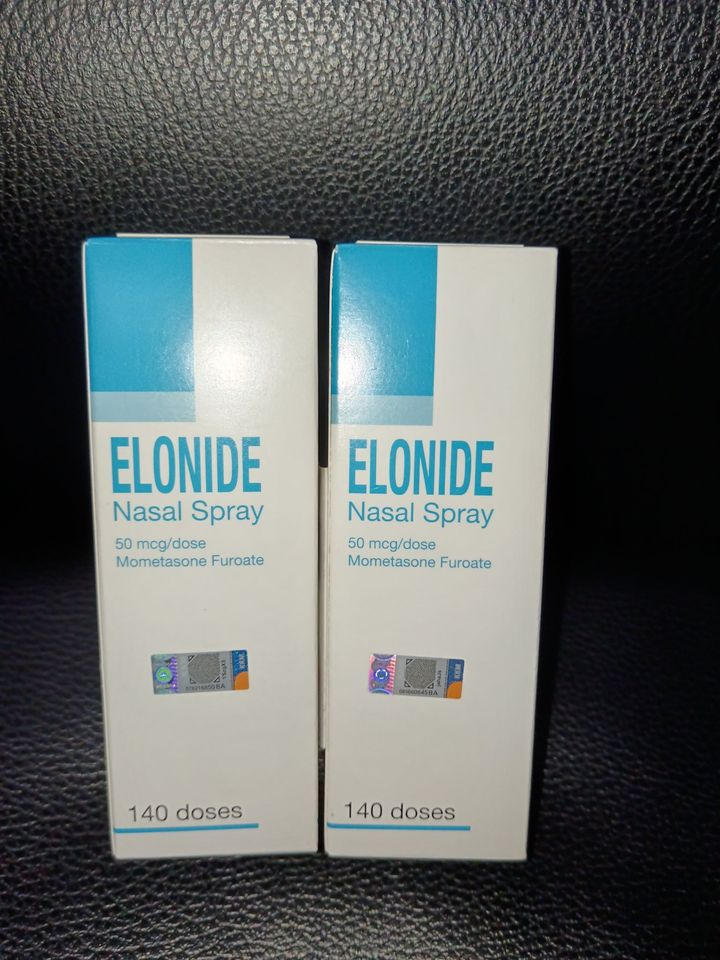 Elonide Nasal Spray 140 Doses 50mcg Expired 2025, Beauty & Personal