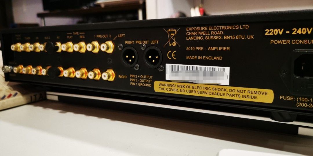 Exposure 5010 Preamplifier, Audio, Soundbars, Speakers & Amplifiers on