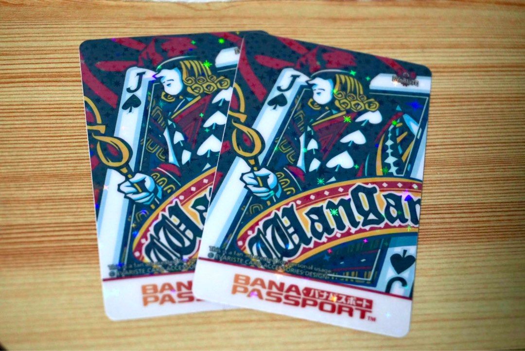 Ez link manja link banapassport card sticker design - not actual card ...