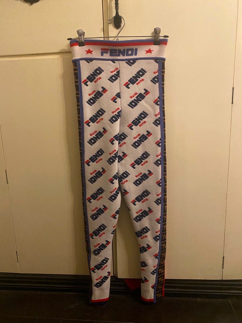 Fendi fila leggings discount