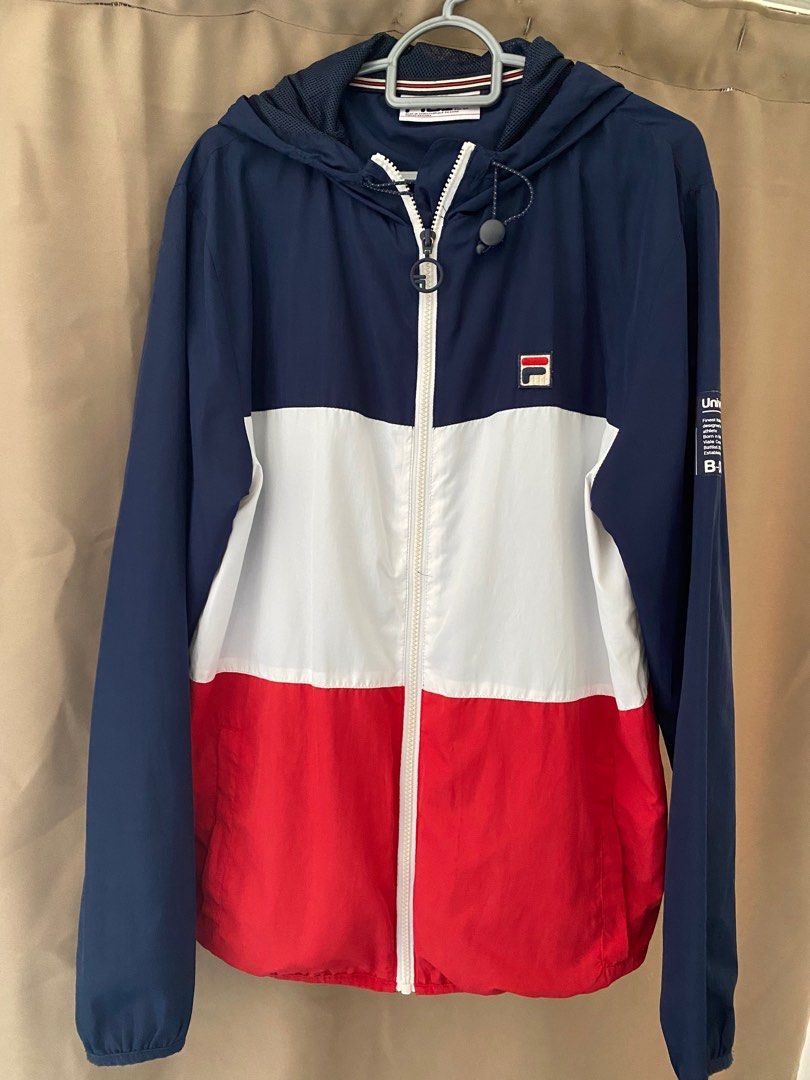 Fila windbreaker Women s Fashion Coats Jackets and Outerwear on