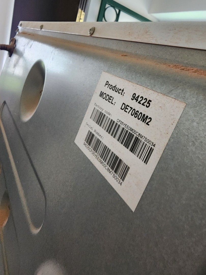 FISHER & PAYKEL 8KG Dryer DE8060P2, TV & Home Appliances, Washing