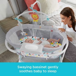 BNEW UNOPENED Fisher-Price Soothing Motions Bassinet