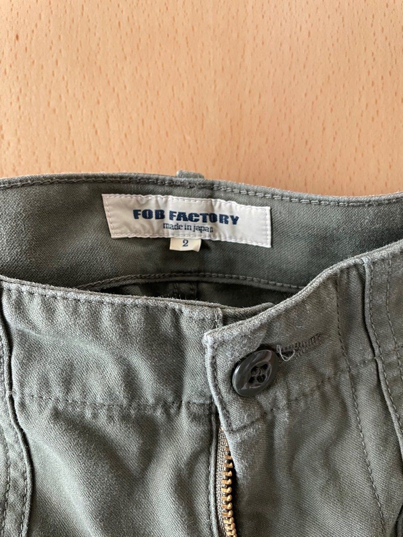 FOB Factory F0431 baker pants OG107, 男裝, 褲＆半截裙, 長褲- Carousell