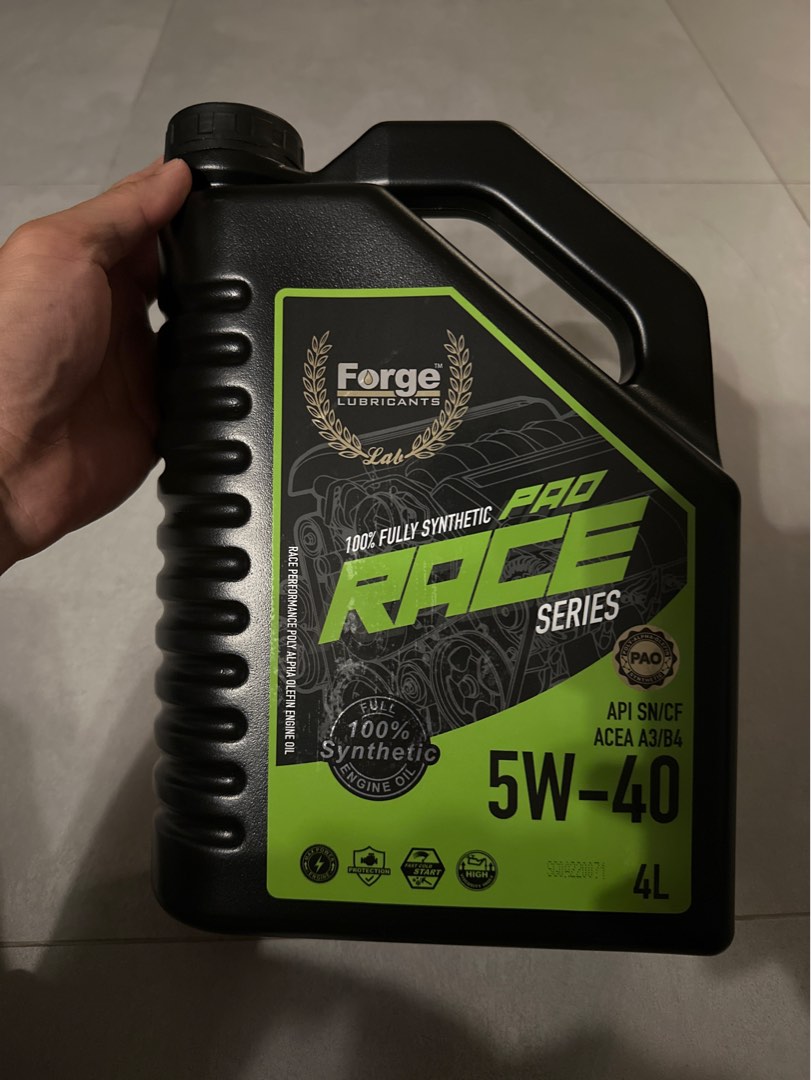 Lubricant Engine Oil (Race Series 5W40), Car Accessories
